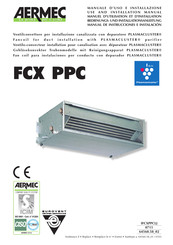AERMEC FCX 50 PPC Bedienungs- Und Installationsanleitung