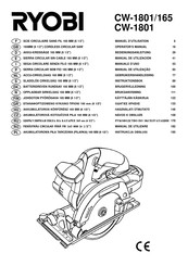 Ryobi CW-1801/165 Bedienungsanleitung
