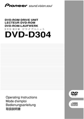 Pioneer DVD-D304O Bedienungsanleitung