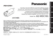 Panasonic AVCHD AG-MDC10G Bedienungsanleitung