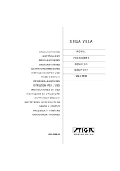 Stiga VILLA Serie Gebrauchsanweisung