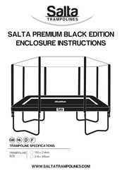 Salta PREMIUM BLACK EDITION Gebrauchsanweisung