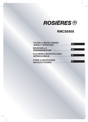 ROSIERES RMCS550X Bedienungsanleitung