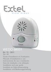 Extel WEDO 68001 Installations- Und Bedienungsanleitung