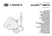 Hach LANGE sensION MM378 Bedienungsanleitung