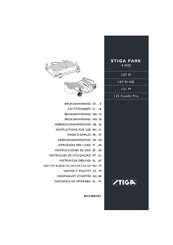 Stiga PARK 4 WD 125 Combi Pro Gebrauchsanweisung