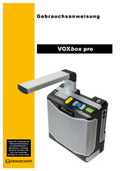 Reinecker VOXbox pro Gebrauchsanweisung