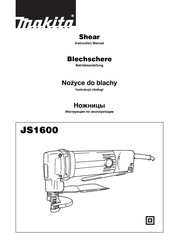 Makita JS1600 Betriebsanleitung