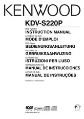 Kenwood KDV-S220P Bedienungsanleitung