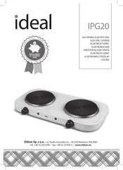 Eldom IDEAL IPG20 Bedienungsanleitung