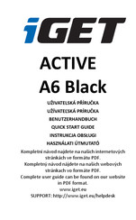 Iget ACTIVE A6 Black Benutzerhandbuch