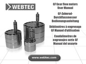 WEBTEC GF150-MAP-B-6 Bedienungsanleitung