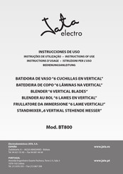 Jata electro BT800 Bedienungsanleitung