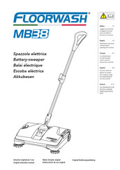 Floorwash MB38 Original Bedienungsanleitung