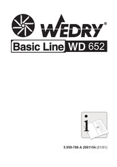 WEDRY Basic Line WD 652 Betriebsanleitung