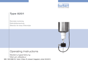 Burkert 8201 Bedienungsanleitung