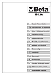 Beta 1942A Bedienungsanleitung