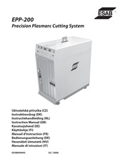 ESAB EPP-200 Bedienungsanleitung