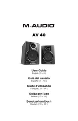 M-Audio AV 40 Benutzerhandbuch