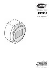 Hach CD300 Benutzerhandbuch