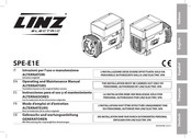 Linz electric SPE-E1E10 Gebrauchs- Und Wartungsanleitung