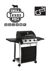 G21 Texas BBQ Montage- Und Bedienungsanweisungen