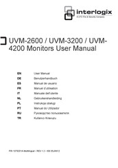 Interlogix UVM-4200 Benutzerhandbuch