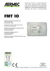 AERMEC FMT 10 Bedienungs- Und Installationsanleitung
