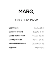 Marq Onset 120WW Benutzerhandbuch