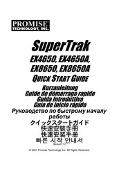 Promise Technology SuperTrak EX8650A Kurzanleitung