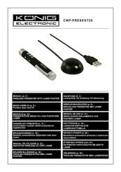 Konig Electronic CMP-PRESENT20 Anleitung