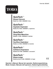 Toro QuieTech 51566 Bedienungsanleitung