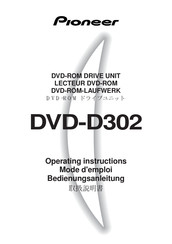 Pioneer DVD-D302 Bedienungsanleitung
