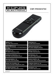 Konig Electronic CMP-PRESENT60 Anleitung
