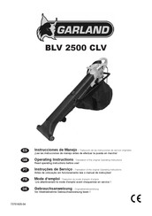 Garland BLV 2500 CLV Gebrauchsanweisung