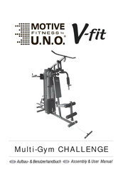 U.N.O Motive Fitness V-fit Multi-Gym CHALLENGE Aufbau- Und Benutzerhandbuch