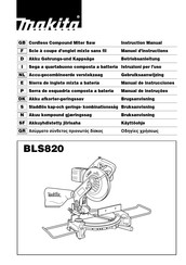 Makita BLS820 Betriebsanleitung
