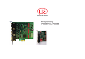 MICRO-EPSILON IF2008/PCIe Montageanleitung