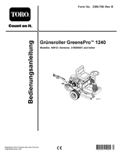 Toro GreensPro 1240 Bedienungsanleitung