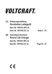 VOLTCRAFT 1997932 Bedienungsanleitung