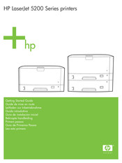 HP LaserJet 5200-Serie Leitfaden Zur Inbetriebnahme