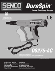 Senco DuraSpin DS275-AC Bedienungsanleitung