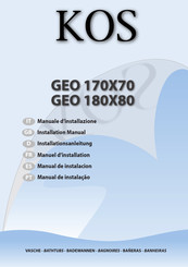 KOS GEO 180X80 Installationsanleitung