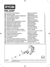 Ryobi RBL26BP Bedienungsanleitung