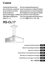 Canon RS-CL17 Zusammenbau- Und Installationsanleitung