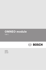 Bosch OMNEO OM-1 Handbuch