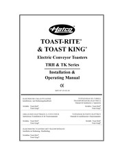 Hatco Toast-Rite Installations- Und Bedienungsanleitungen