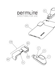 Dermlite HÜD Bedienungsanleitung