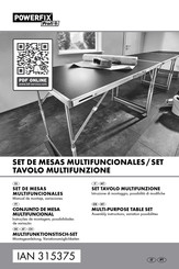 Powerfix Profi HG04967 Montageanleitung, Variationsmöglichkeiten