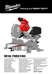 Milwaukee M18 FMS190 Originalbetriebsanleitung